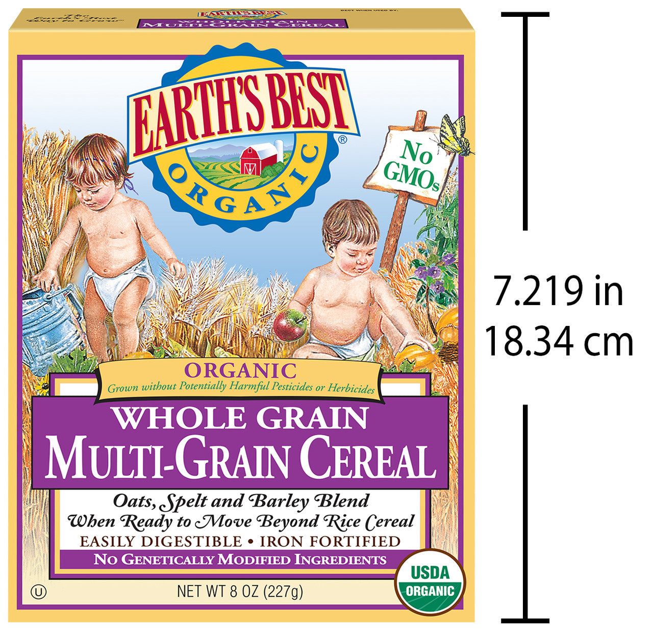 Earth's Best Multi Grain Cereal (12x8 Oz)